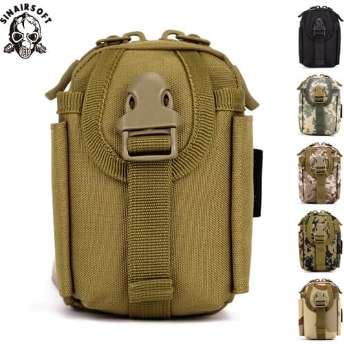 SINAIRSOFT MOLLE Bag System Accessory Tactical Functional Climbing Bags Camping Sport Pouch Army Durable Travel Hiking Bags