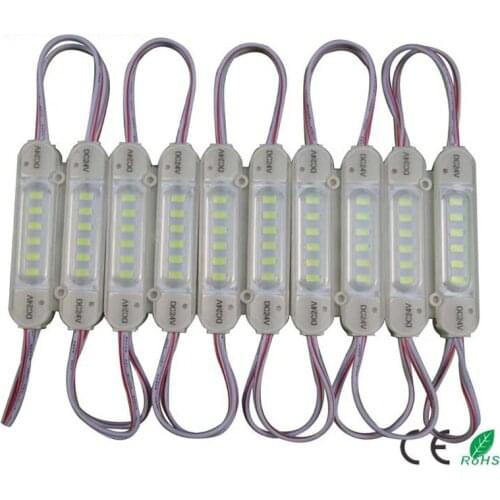 DC24V LED Module Lightbox 5730 Injection Molding Light 2w Car Truck LED Module Back Light for Sign Letter Red Green Blue