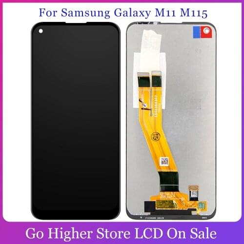 For Samsung Galaxy M11 M115 SM-M115 M115F M115G/DS LCD Display Touch Screen Digitizer Assembly