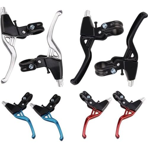 Universal Aluminum Alloy Bicycle Brake Handle Mountain Road Bike Brake Lever Diameter 22mm 1 Pair
