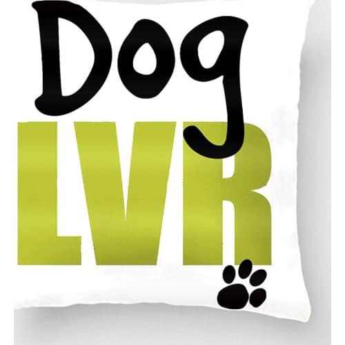 Dog Lovers Throw Pillow Case Wedding Decorative Cushion Cover Pillowcase Customize Gift High-Quality By Lvsure For Car Sofa Seat