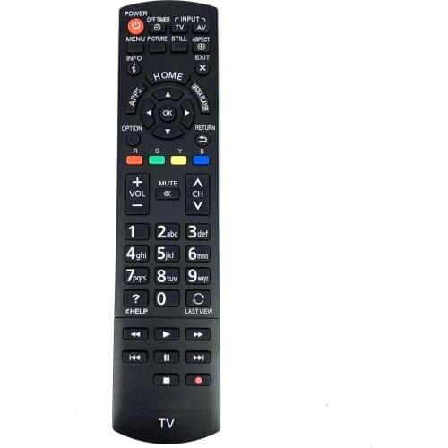 N2QAYB000834 Replaced for Panasonic TV Remote Control TH-L42E5D TH-42AS610K TH-50AS610M TH-42AS610G TH-42AS610M TV New
