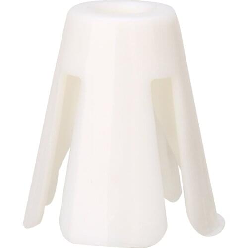 4pcs/Set Thread Spool Cone Holder Durable Sewing Accessories White Plastic Parts for Janome 644D 744D Overlocker Serger Sewing