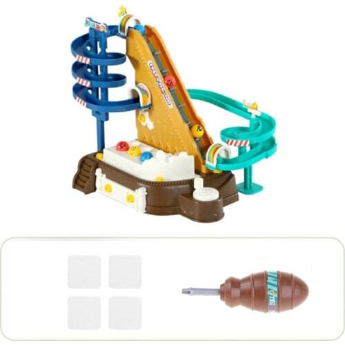 7 Style Available Disassemble DIY Montessori Block Interactive Education Toy Assembly Block Sensory Amusement Park Block 69HE