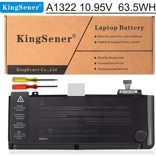 KingSener A1322 A1278 Battery For Apple MacBook Pro 13" 2009 2010 2011 2012 MB991LL/A MB990LL/A MB990J/A MC700 MC374 MD101 MD314