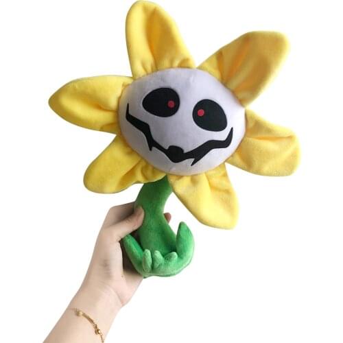 25cm Undertale Plush Toys Undertale Flowey Stuffed Toys for Children Kids Gifts Christmas Gift