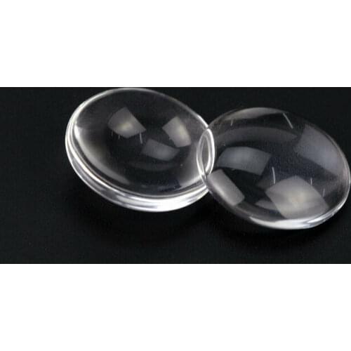 Dia. 12.7mm Quartz Plano-convex Optical Lens Magnifying Glass 3D VR Glasses Lens Plano-convex Lens DIY Focusing Condenser Lens