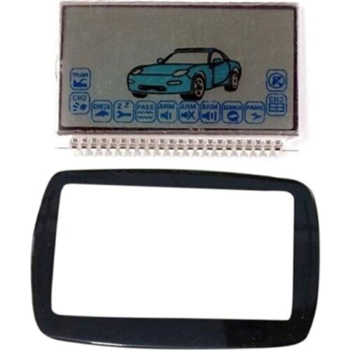 A9/A6/A8/A4 Key chain Case Glass Cover For 2-way Car Alarm System Starline A9 A7 A6 A8 A1 A4 A2 LCD Remote Control keychain