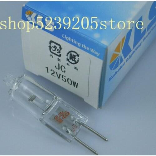 Original KLS JC12V50W GU5.3 halogen lamp KLS jc 12V 50W biochemical analyzer light source bulb