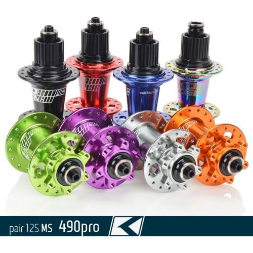 KOOZER High-strength XM490pro MS 12S MTB Bicycle Hub QR 9x100,10x135mm THRU 32 Hole Micro Spline 12 Speed Velocidades Disc Hubs