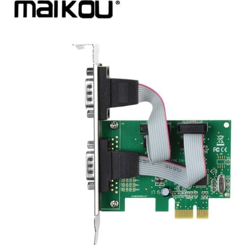 Maikou PCIE to COM 9Pin Serial Expansion Card Adapter
