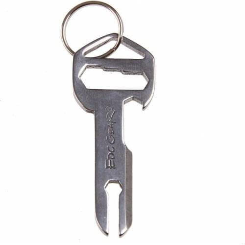 EDC Gear Stainless Steel Multi-tool Portable Keychain Wrench Bottle Opener Outdoor Camping Multi Tools