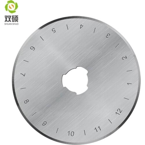 45mm SKS-7 Small Rotary Round Blade Cutting For Paper Cloth, Leather Fabric