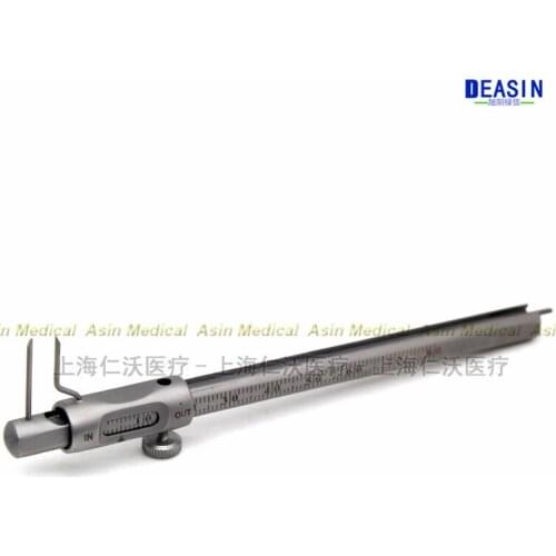 Dental implant tooth Measuring calipers Bone ridge thickness pen measuring ruler