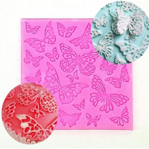 Butterfly Shaped Silicone Fondant Mould Cake Decorating Baking Tools Kitchen Accessories SQ15235