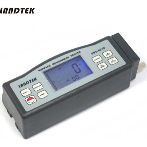 SRT-6210 Digital Surface Roughness Tester 4 Paremeters (Ra, Rz, Rq, Rt) Highly precise inductive Built-in Diamond pin probe