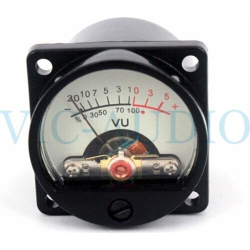1Piece DIY Amplifier Accessories Mini Meter SD-39 500VU Audio Level 6-12V With Warm BackLight Free Shipping