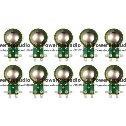 10pcs Foster/Fostex Titanium Dome Tweeter Diaphragm 4 ohm N30,025N08, 025H27, 025H30 Fostex,Foster N30,N08,H025N08 diaphragm