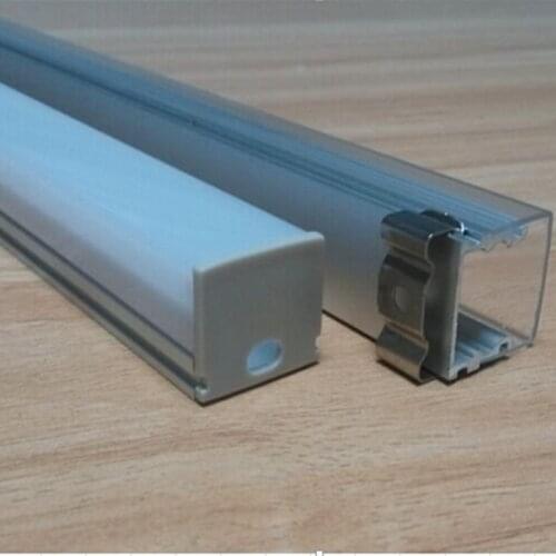 2.5m/pcs 75m/lot Free Delivery Cost 2500mmX21mmX21mm 6000 Series Grade LED aluminium profile for LED Strips