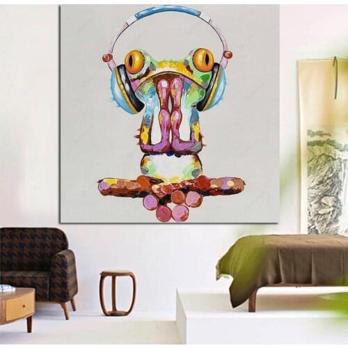 5D DIY Diamond Painting Cartoon Animal Frog Cross Stitch Diamond Mosaic Diamond Embroidery Rhinestone Gift Home Decor