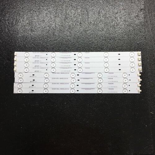 8 PCS/1 batch Haier LH40M6000 LE40A5000 light bar IC-A-CNAI40D229R/L with screen KSHISM40