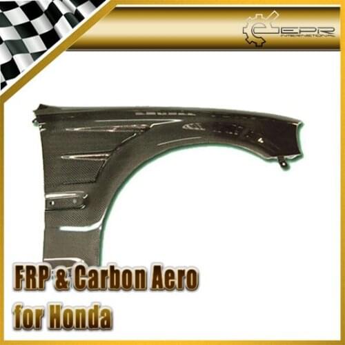 Suit For 96-98 Honda Civic Vented Carbon Fiber Modified Leaf Sand Plate Fender