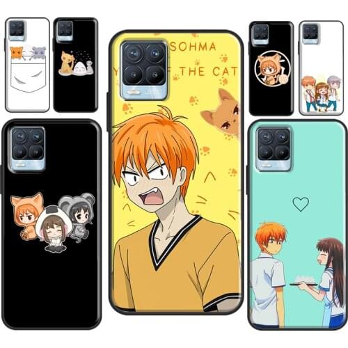 Anime Fruits Basket Case For OnePlus 9 Pro 7 8 T Nord Cover For OPPO Realme C3 C11 C15 C21 GT Neo 6 7 8 Pro