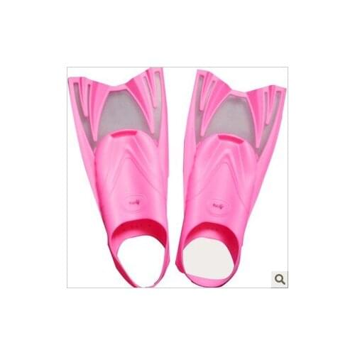Child Kids Full Silicone Snorkeling Diving Swimming Short Fins Scuba Snorkel Foot