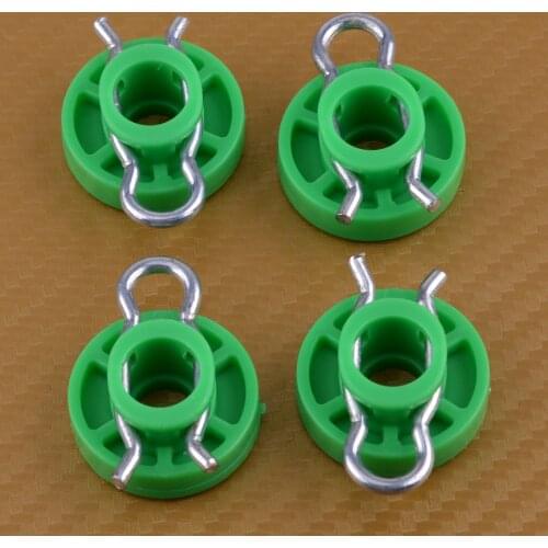 DWCX 4pcs Door Power Window Regulator Guide Retainer Clip Slider 4493433 93246015715 Fit for Saab 9-3 9-5 900 Volvo 850 V70 S70