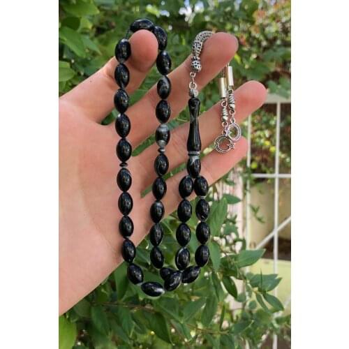 Islamic Tasbih Muslim Rosary Beads 33 Prayer Rosary For Men Bracelet For Men Accessory amber oltu amber stone Handmade Turkey