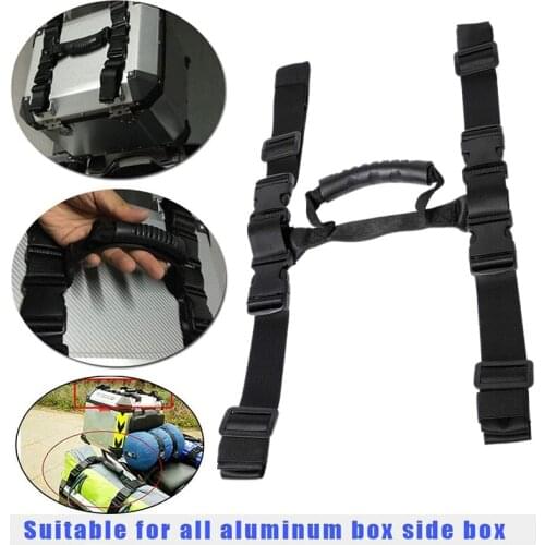 Mayitr 1 set Motorcycle Aluminum Alloy Side Box Pannier Handle Rope Fit For BMW R1200GS R1250GS Accessories