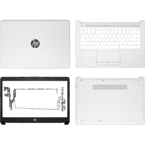 NEW For HP 14-CM 14-CK 14-DG 240 245 246 G7 Series LCD Back Cover/Front Bezel/Hinges/Bottom Case L44056-001 L23491-001 White