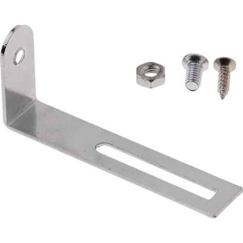 Durable Metal Guitar Pickguard Scratch Plate Mount Support Bracket Silver for LP Electric Guitar Parts