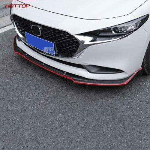 PP Car Front Lower Bumper Lip Splitter for Mazda 3 axela 2020