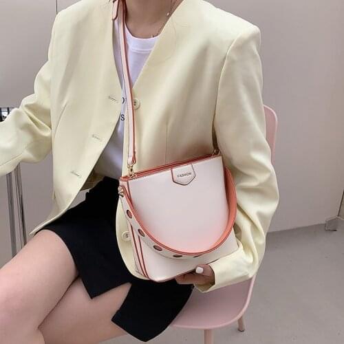 Womens premium texture luxury shoulder bag 2021 new fashion designer pure color square wild messenger bag purses and handbags