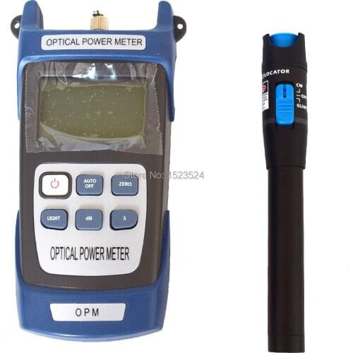 Handheld Fiber Optical Power Meter and Visual Fault Locator 1mw 10mw 20mw 30mw