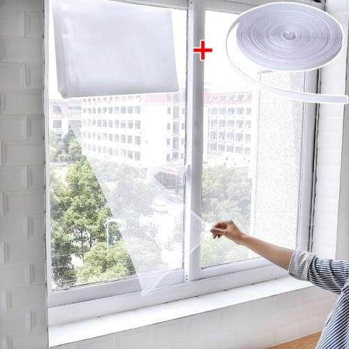 New Summer Fly Mosquito Window Door Net Mesh Curtain Invisible Anti Mosquito Screen Insert Cover Protector For Indoor Room U3