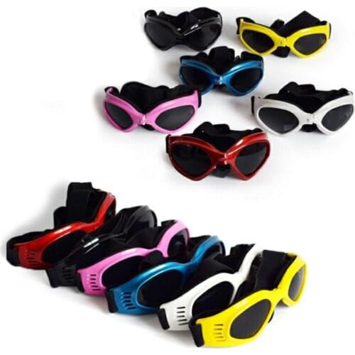 Foldable pet glasses creative dog cat glasses ski glasses pet accessories sunglasses Strap accessories Puppy products