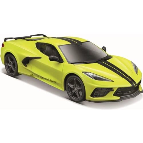 Maisto 1:24 2020 Chevrolet Corvette Stingray Coupe Z51 Highly-detailed die-cast precision model car Model collection gift