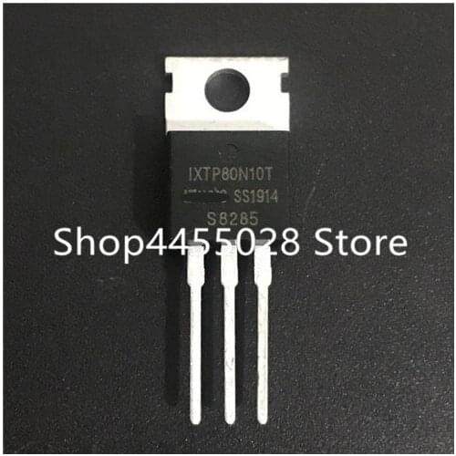 10Pcs IXTP80N10T IXTP80N10 80N10 TO-220 80A 100V