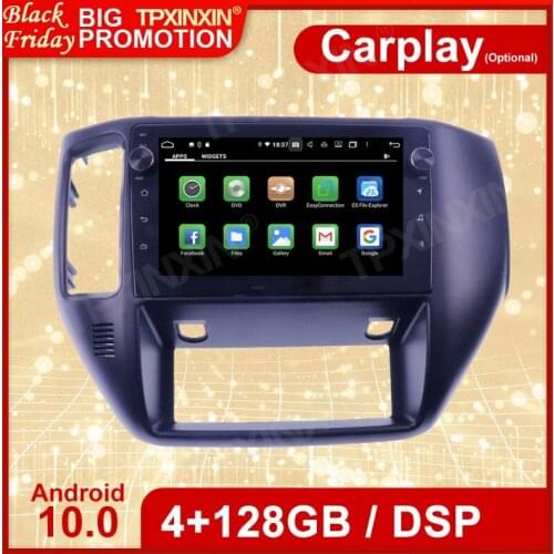 Wireless Carplay 2 Din Car Android 10 Stereo Receiver For Nissan Patrol Y61 GPS Radio Audio Recorder Head Unit Player IPS Screen