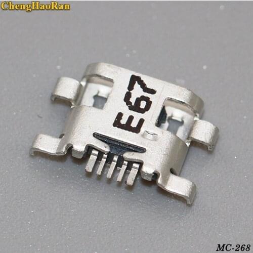 ChengHaoRan 2pcs/lot micro mini USB Port Socket connector Charging Port For Huawei honor 6/7i Mate 7 Mate7