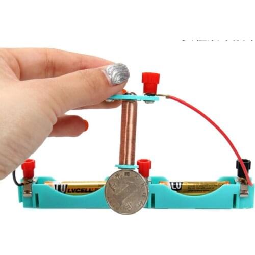 Electromagnet Tee-coil Solenoids students Physical experiment equipment Electromagnetics Circuit 2 battery holder no battery