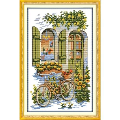 Everlasting Love Christmas Fragrance House Ecological Chniese Cotton Cross Stitch 11CT And 14CT Stamped Printed New Store Sales