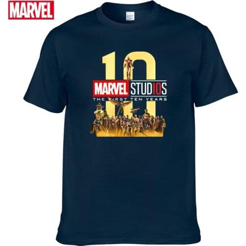 Marvel The Avengers short sleeve t-shirts Summer tshirts men t shirt graphic t shirts Womens cotton t-shirt Tops #1