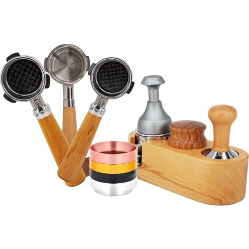 Aluminum IDR Intelligent Dosing Ring For Brewing Bowl Coffee Powder Espresso Barista Tool For 58 51 54MM Profilter Coffee Tamper