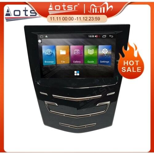 Android Radio For Cadillac CTS ATS ATSL XTS SRX Multimedia DVD Video Player GPS Navigation Touch Screen Audio Carplay HD Stereo