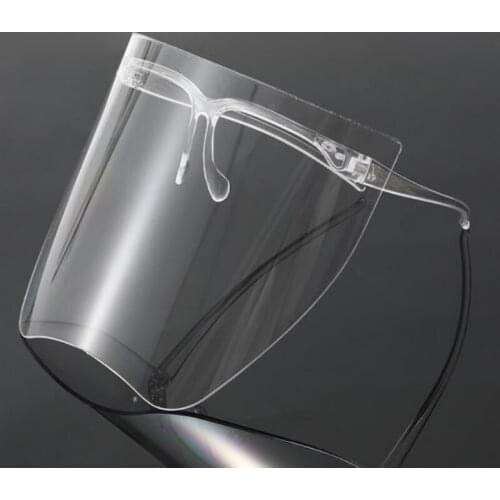 Wholesale Face Shield Reusable Anti-saliva Mask Oil Splash-proof Facial Cover Protector For Outdoor Kitchen Specialty Tools