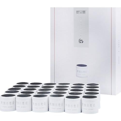 Moxa Paste 30 Pcs/1 Set Mini Moxa Paste Folium Artemisiae Argyi Stick Moxibustion Stick Suspended Moxibustion Stick