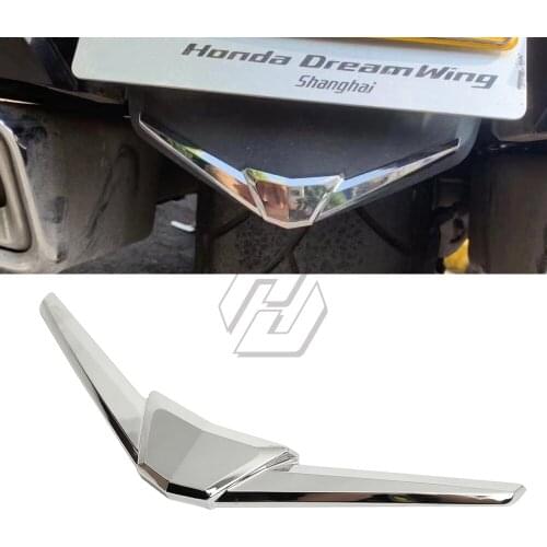 Chrome Rear Fender Tip Fender Trim Case for Honda Goldwing GL1800 Gold Wing GL 1800 2018 2019